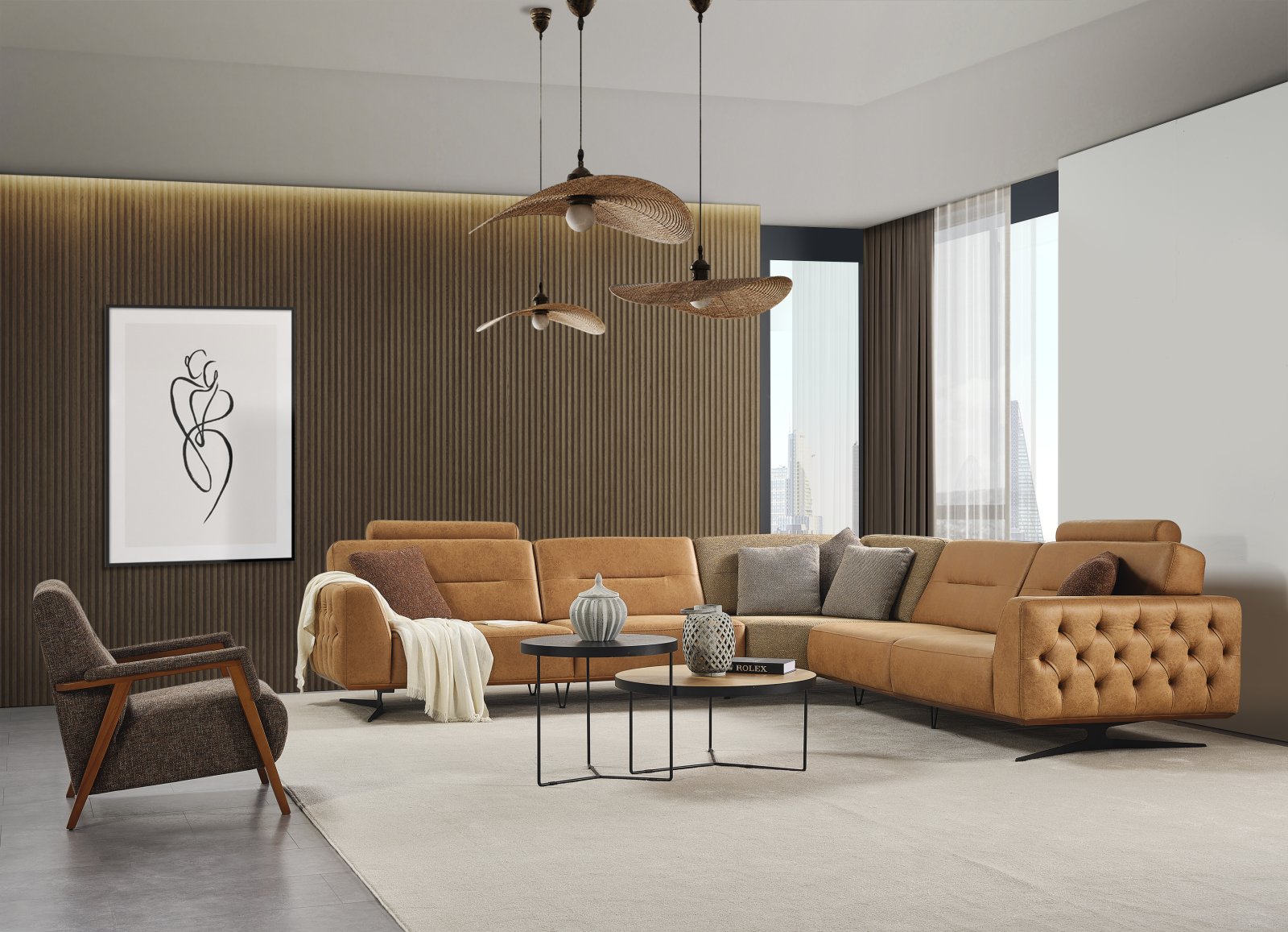 Norya Köşe Koltuk Takımı